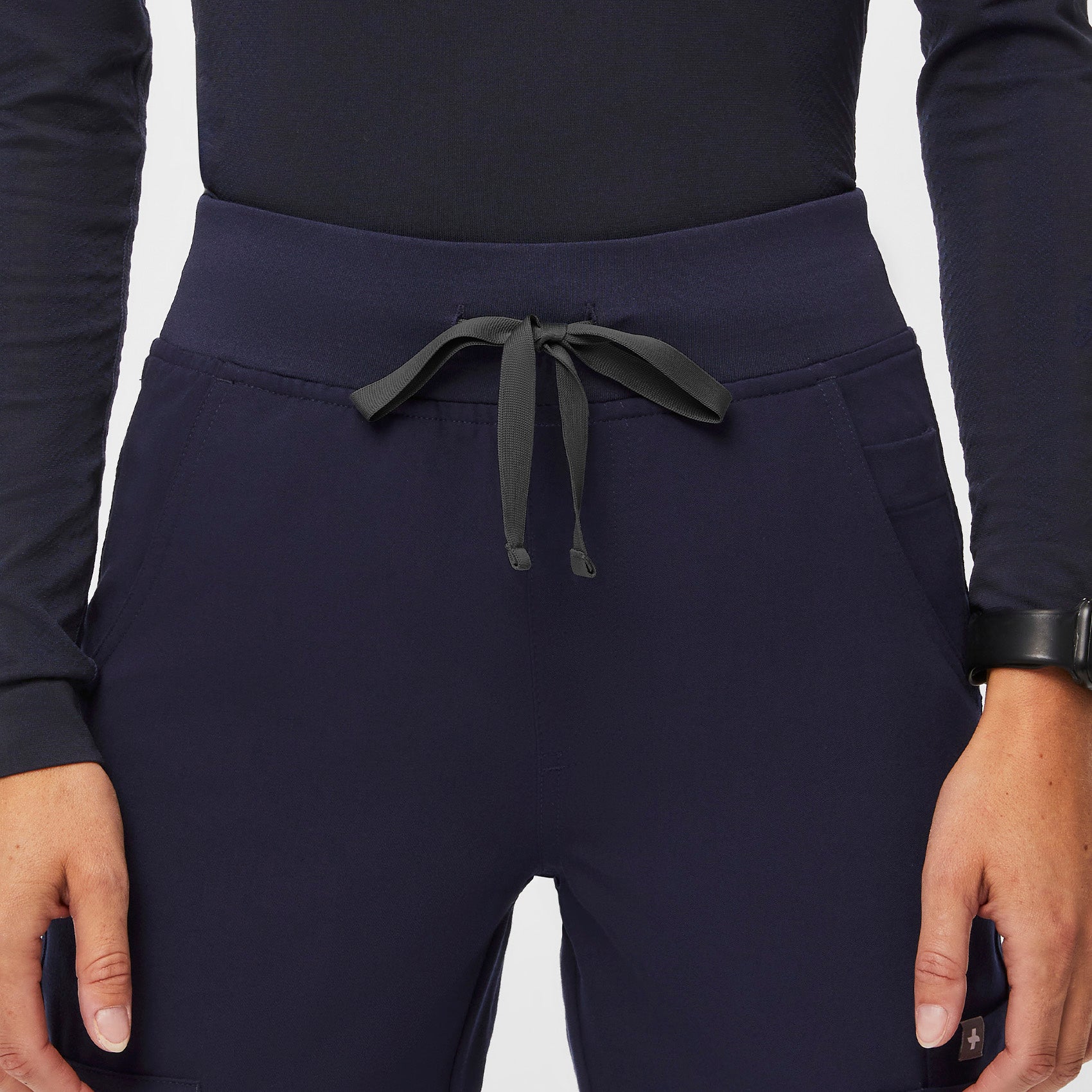 Yola High-Rise Slim Scrub Pant™ - Navy