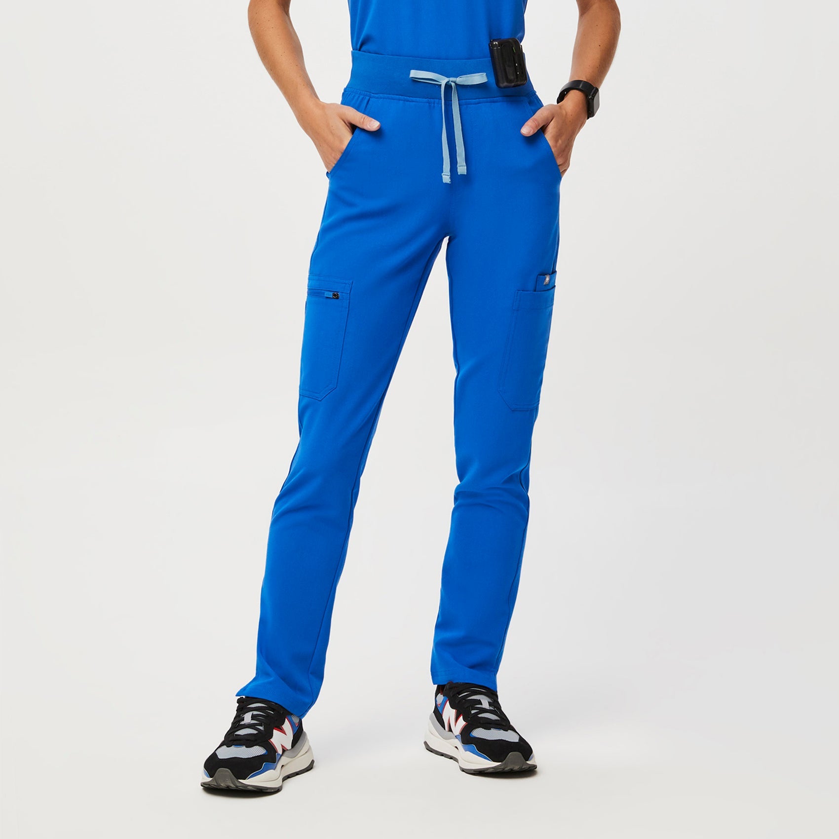 Yola High-Rise Slim Scrub Pant™ - Royal Blue