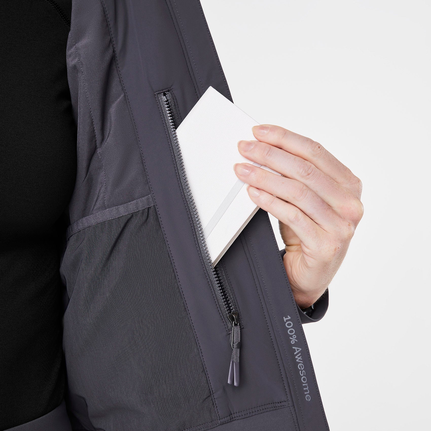 Float Bomber Jacket™ - Charcoal
