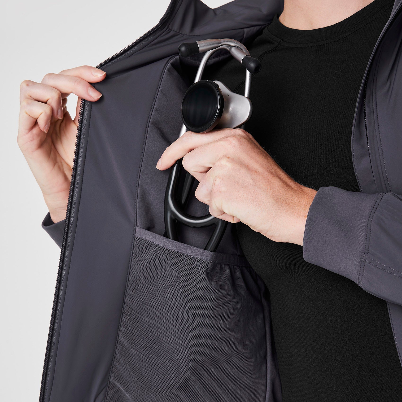 Float Bomber Jacket™ - Charcoal