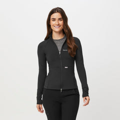 ContourKnit Scrub Jacket™ - Black