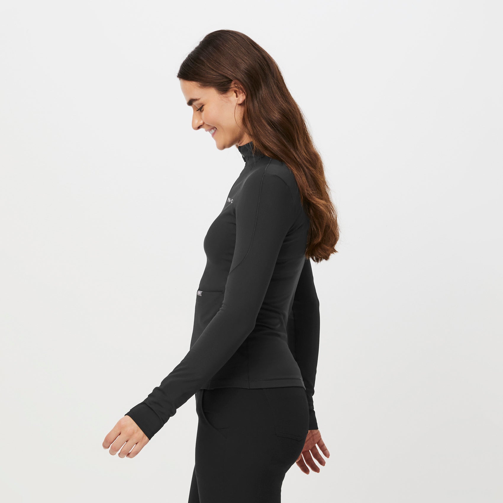 ContourKnit Scrub Jacket™ - Black