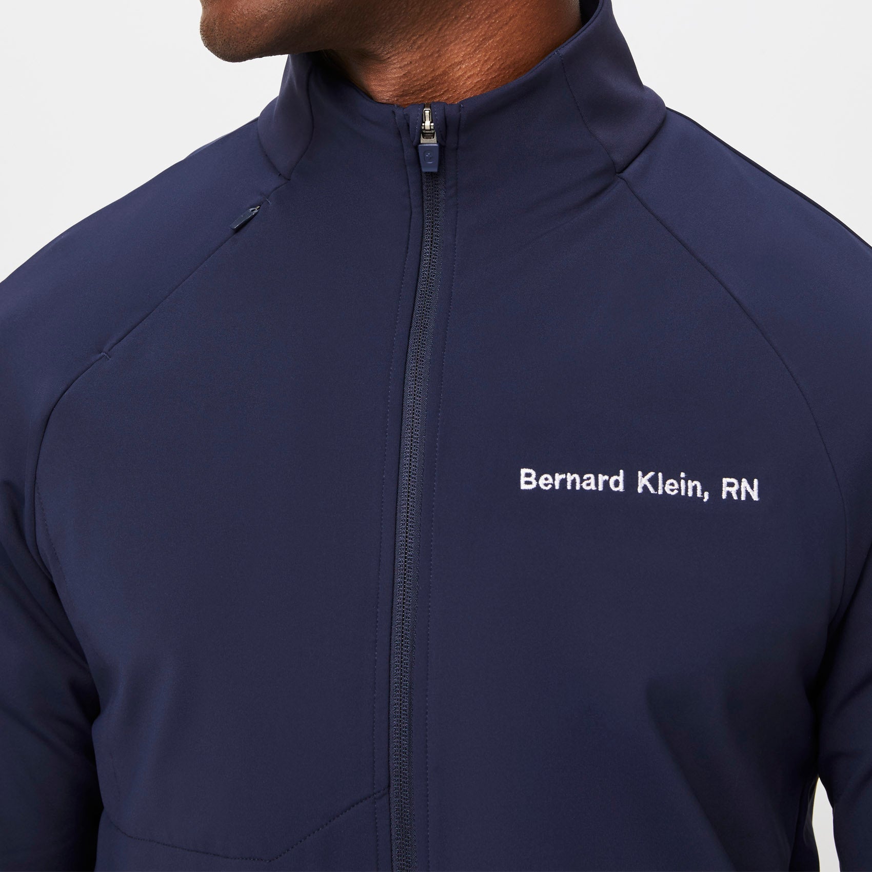 ContourKnit Scrub Jacket™ - Navy