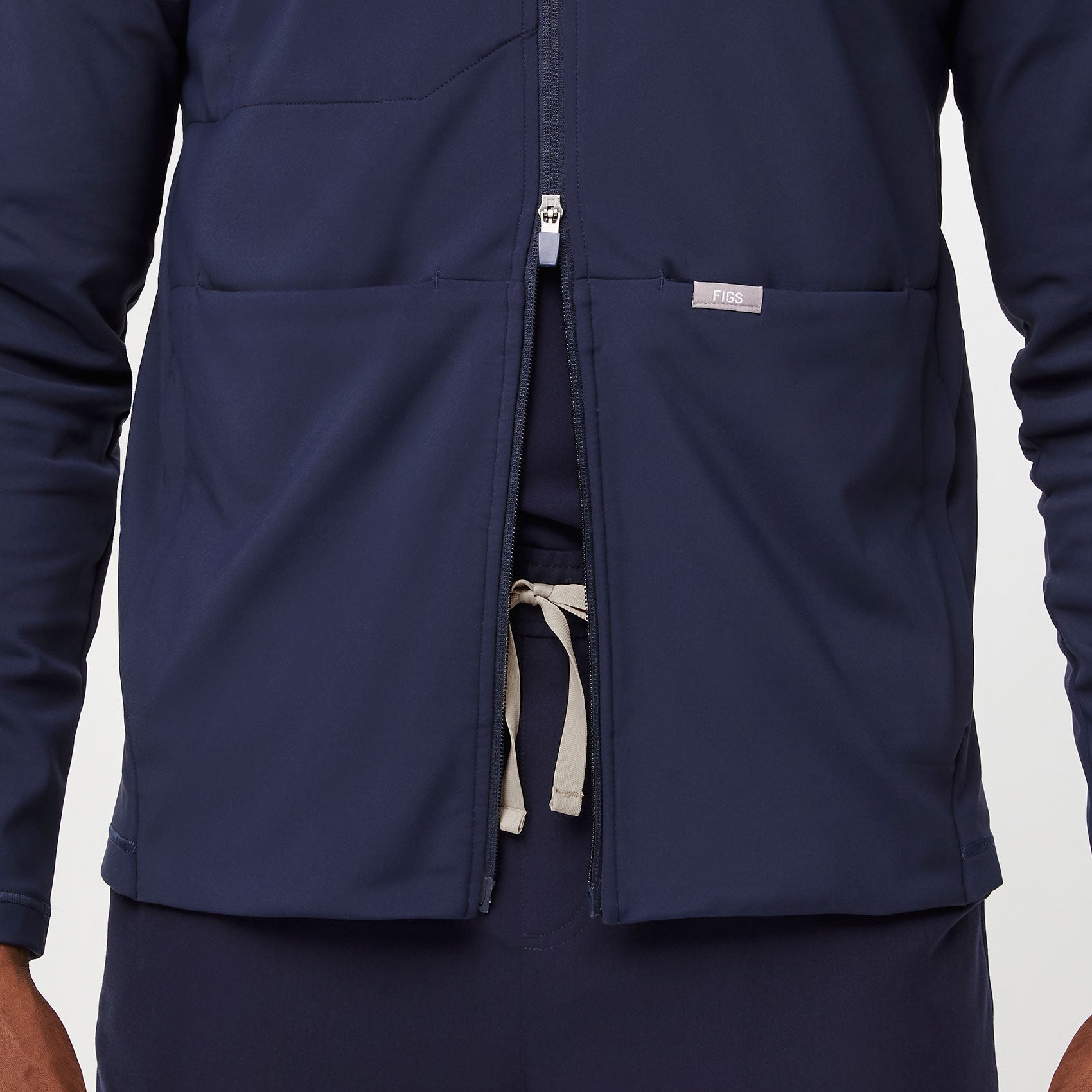 ContourKnit Scrub Jacket™ - Navy