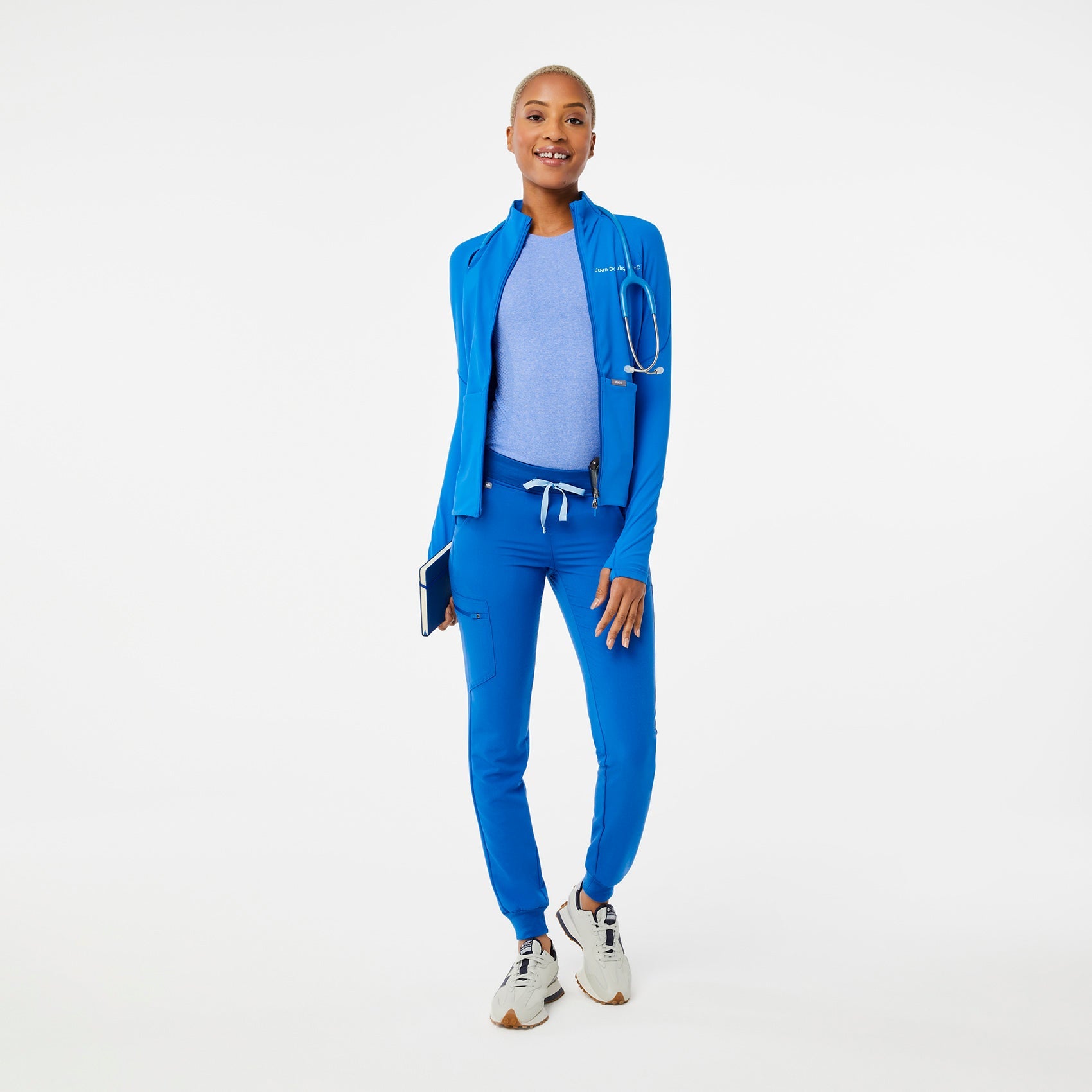 ContourKnit Scrub Jacket™ - Royal Blue