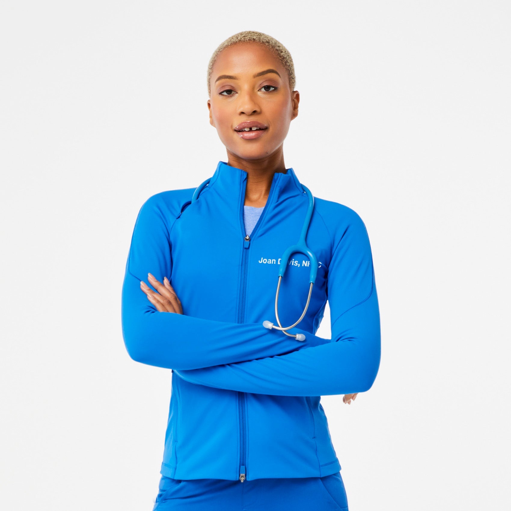 ContourKnit Scrub Jacket™ - Royal Blue