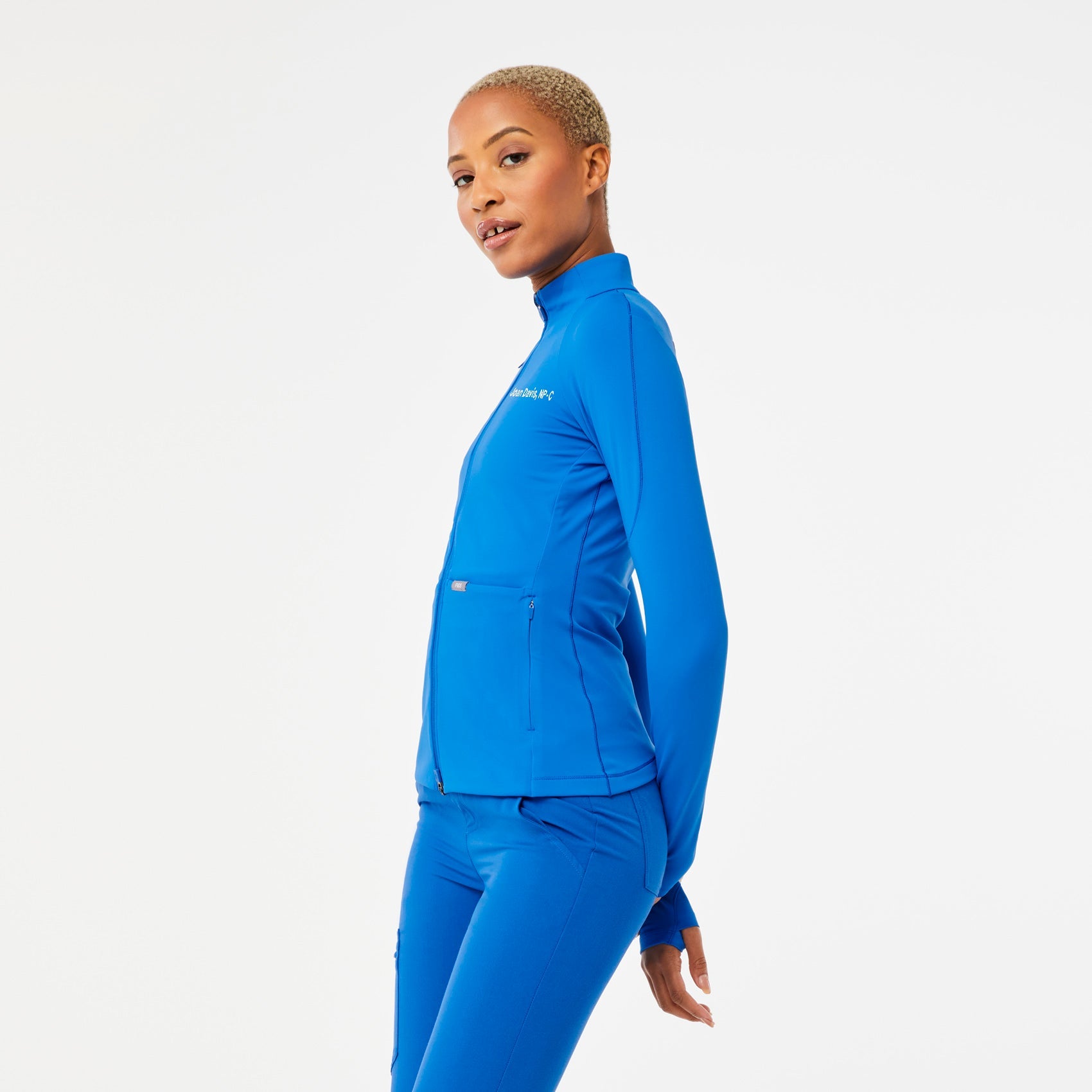 ContourKnit Scrub Jacket™ - Royal Blue
