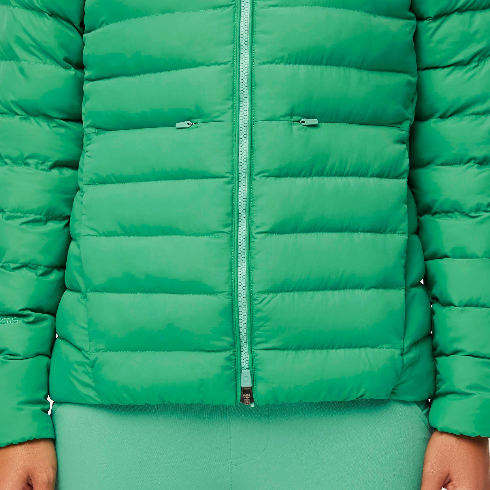 Packable Puffer Jacket - Surgical Green