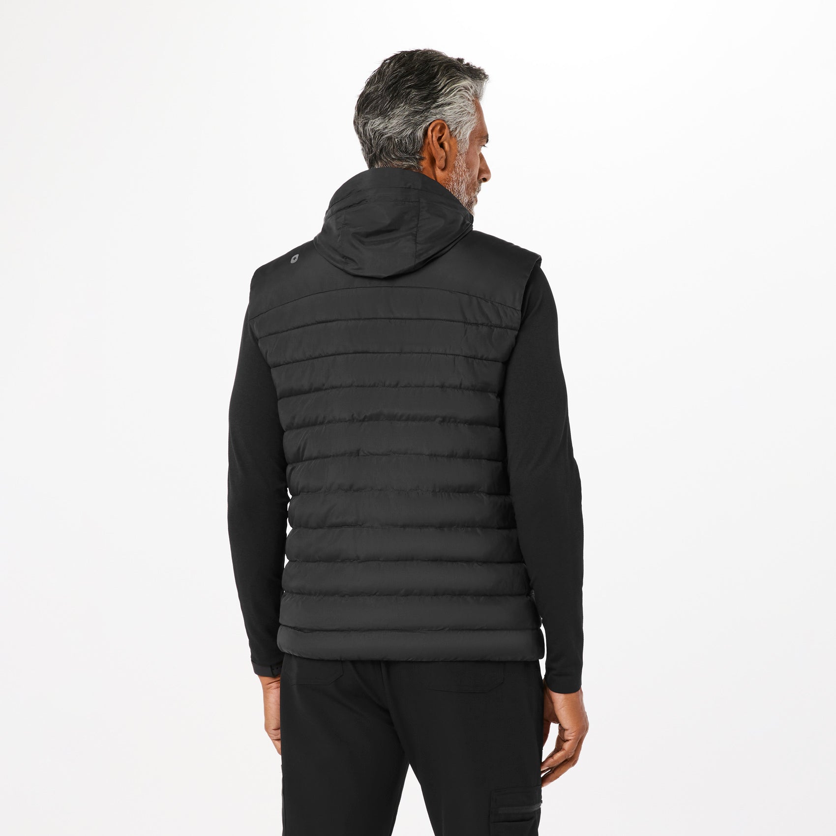 Packable Puffer Vest - Black
