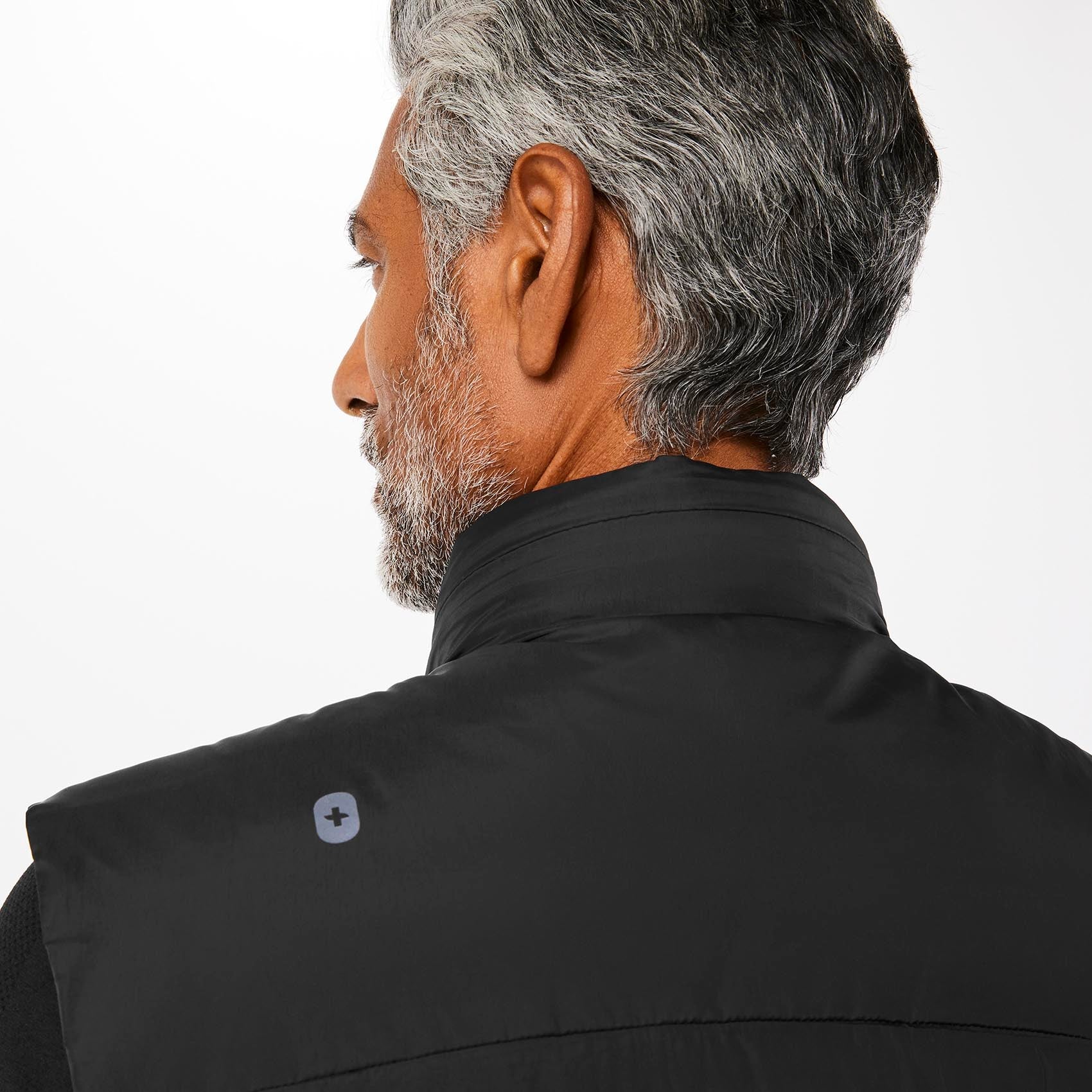 Packable Puffer Vest - Black