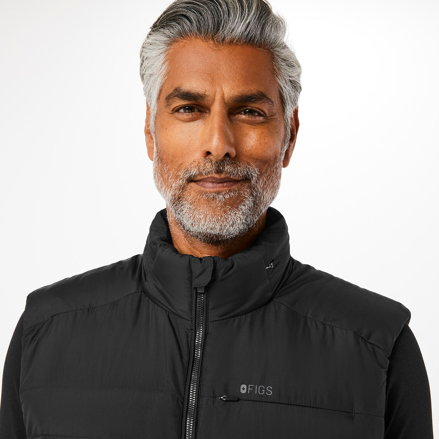 Packable Puffer Vest - Black