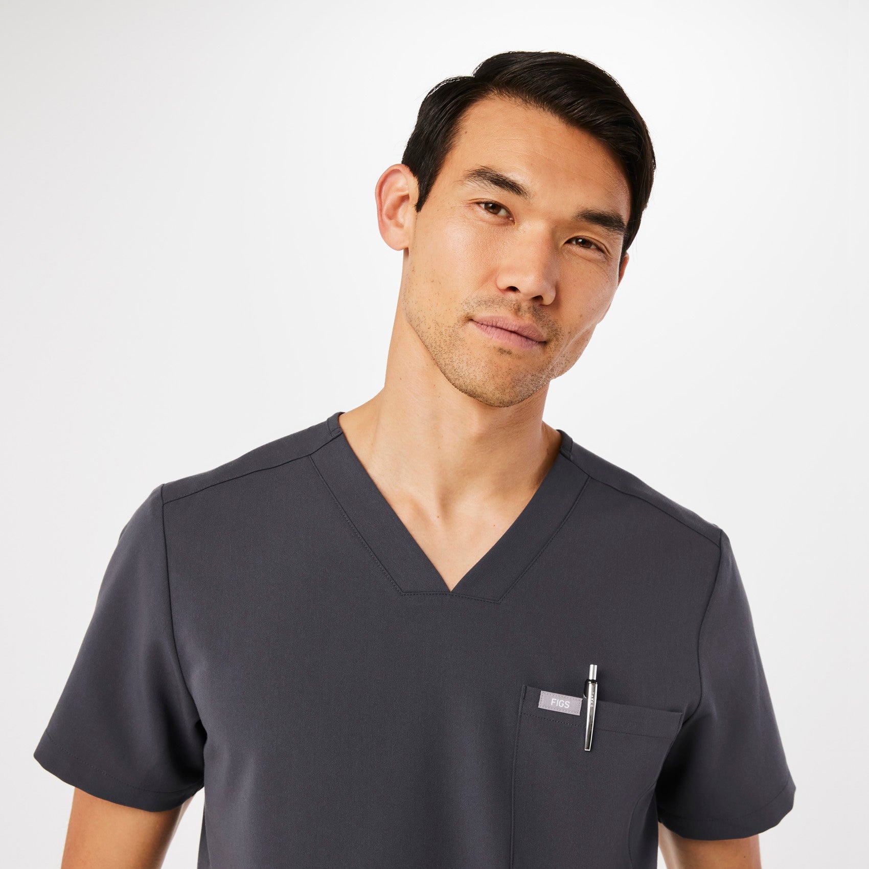 Chisec Scrub Top™ - Charcoal