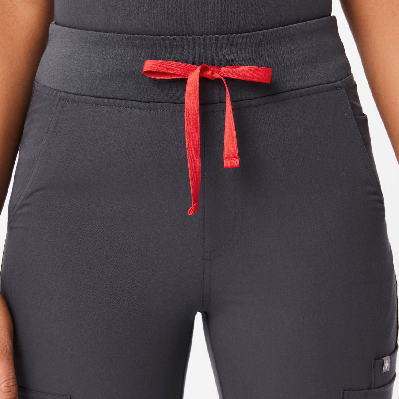 Yola High-Rise Slim Scrub Pant™ - Charcoal