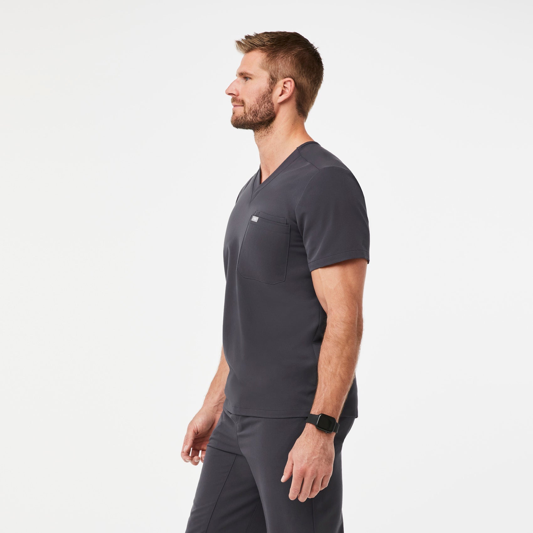 Leon Scrub Top™ - Charcoal