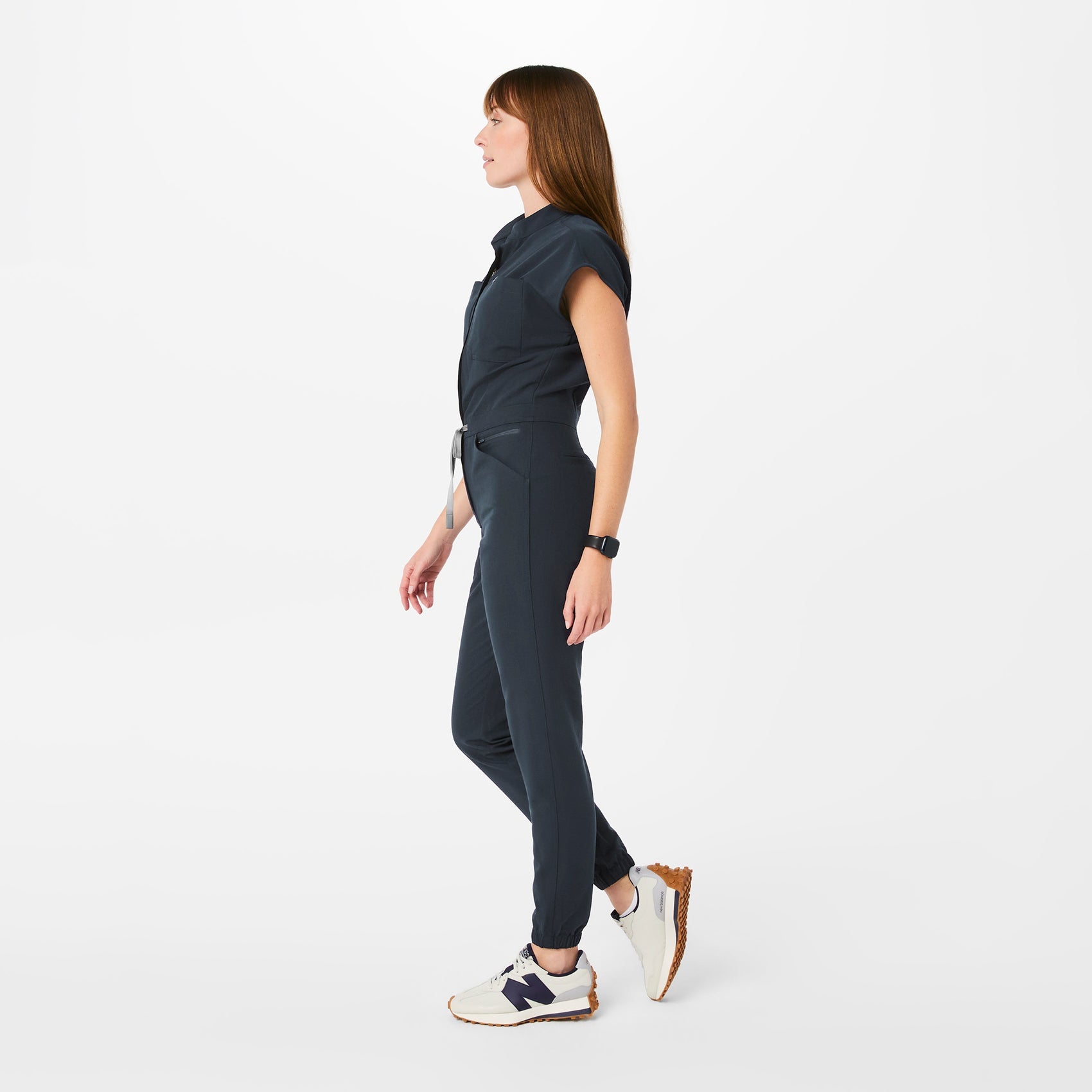 Rafaela Jogger ScrubJumpsuit™ - Dark Harbor
