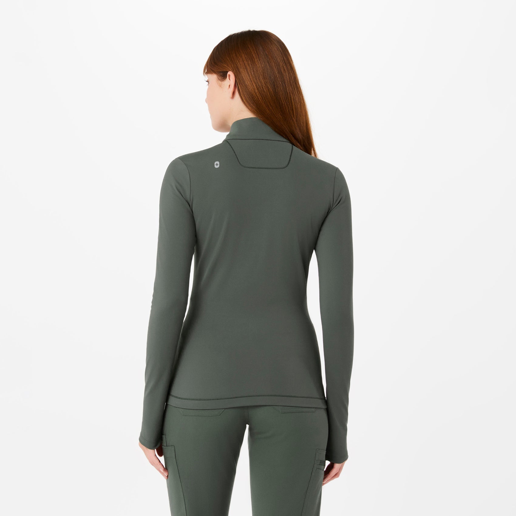 ContourKnit Scrub Jacket™ - Moss