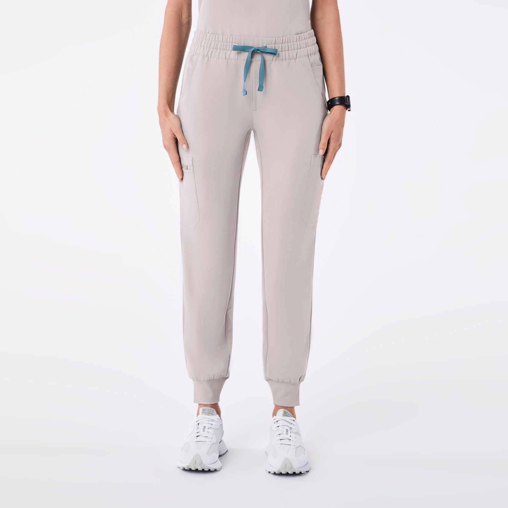 Uman High-Rise Jogger Scrub Pant - Slate