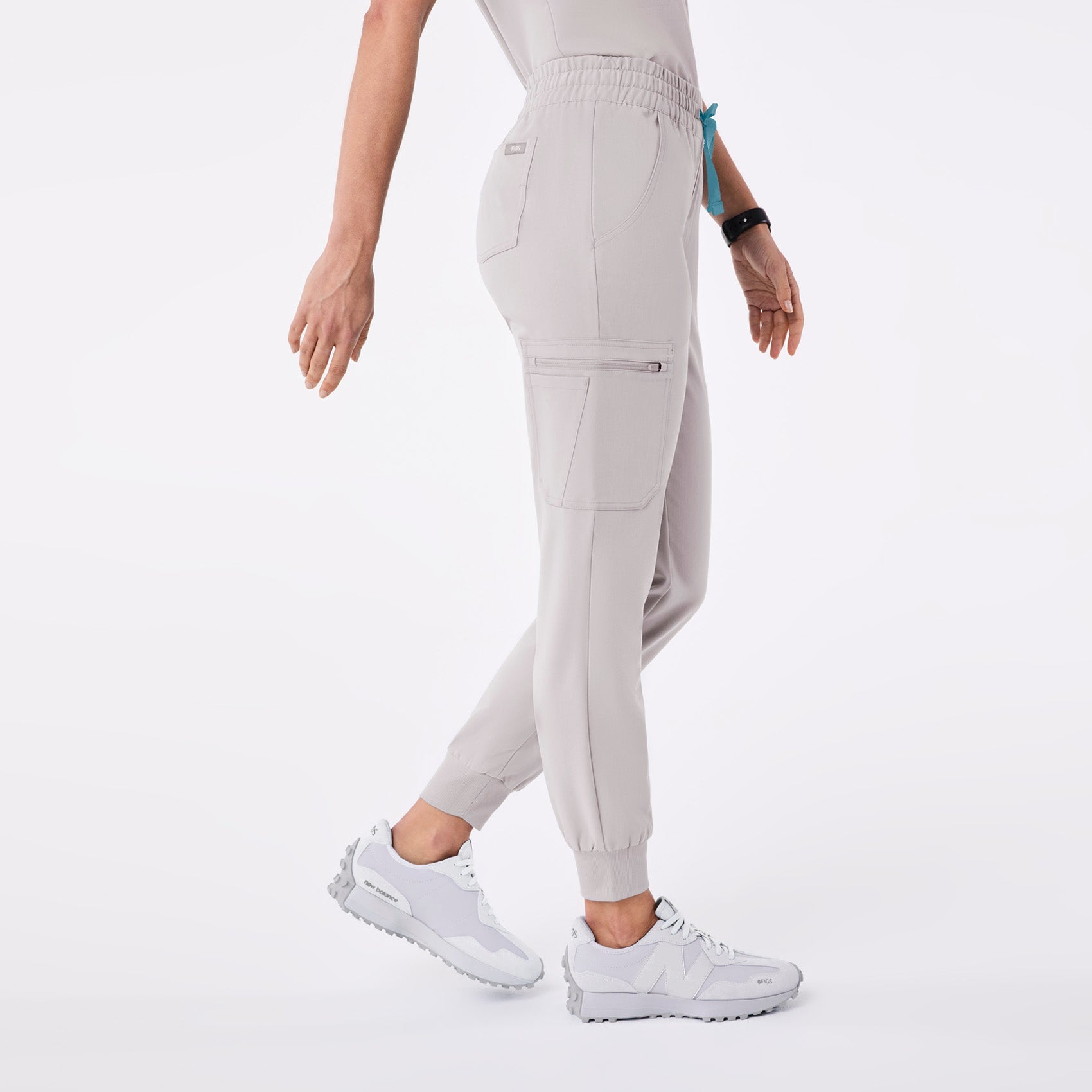Uman High-Rise Jogger Scrub Pant - Slate