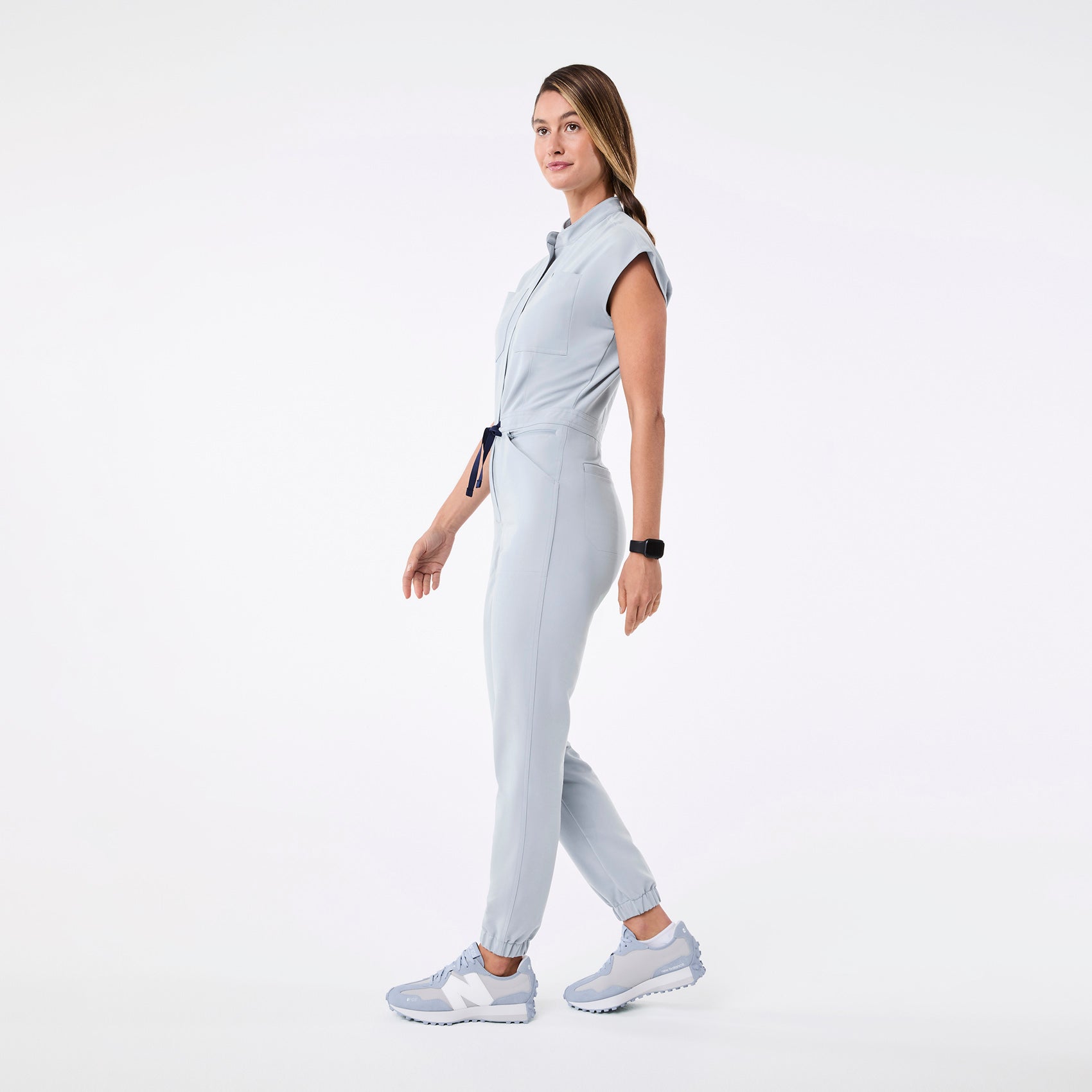 Rafaela Jogger ScrubJumpsuit™ - Dusty Blue