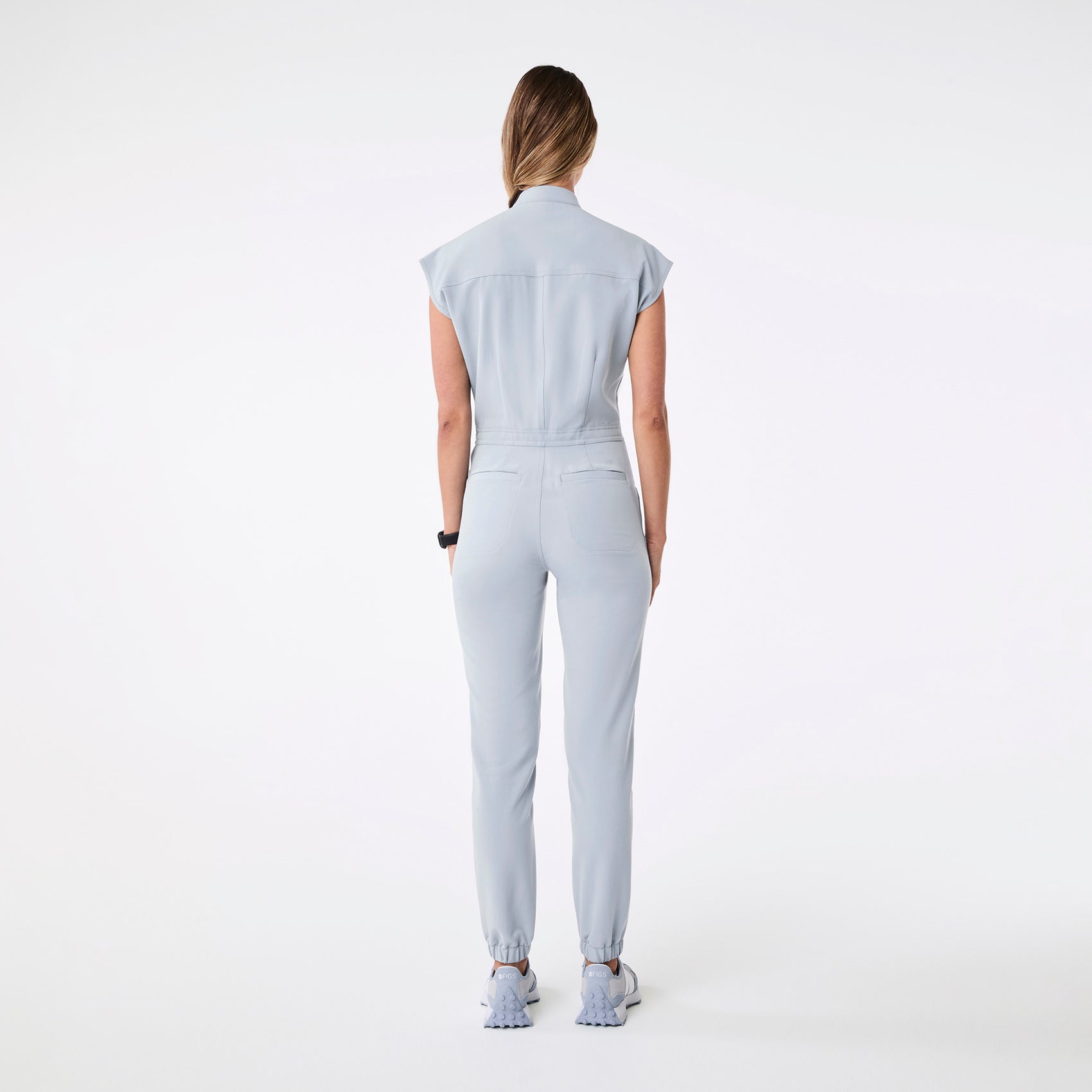 Rafaela Jogger ScrubJumpsuit™ - Dusty Blue