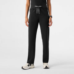 Livingston High-Rise Straight-Leg Scrub Pant™ - Black