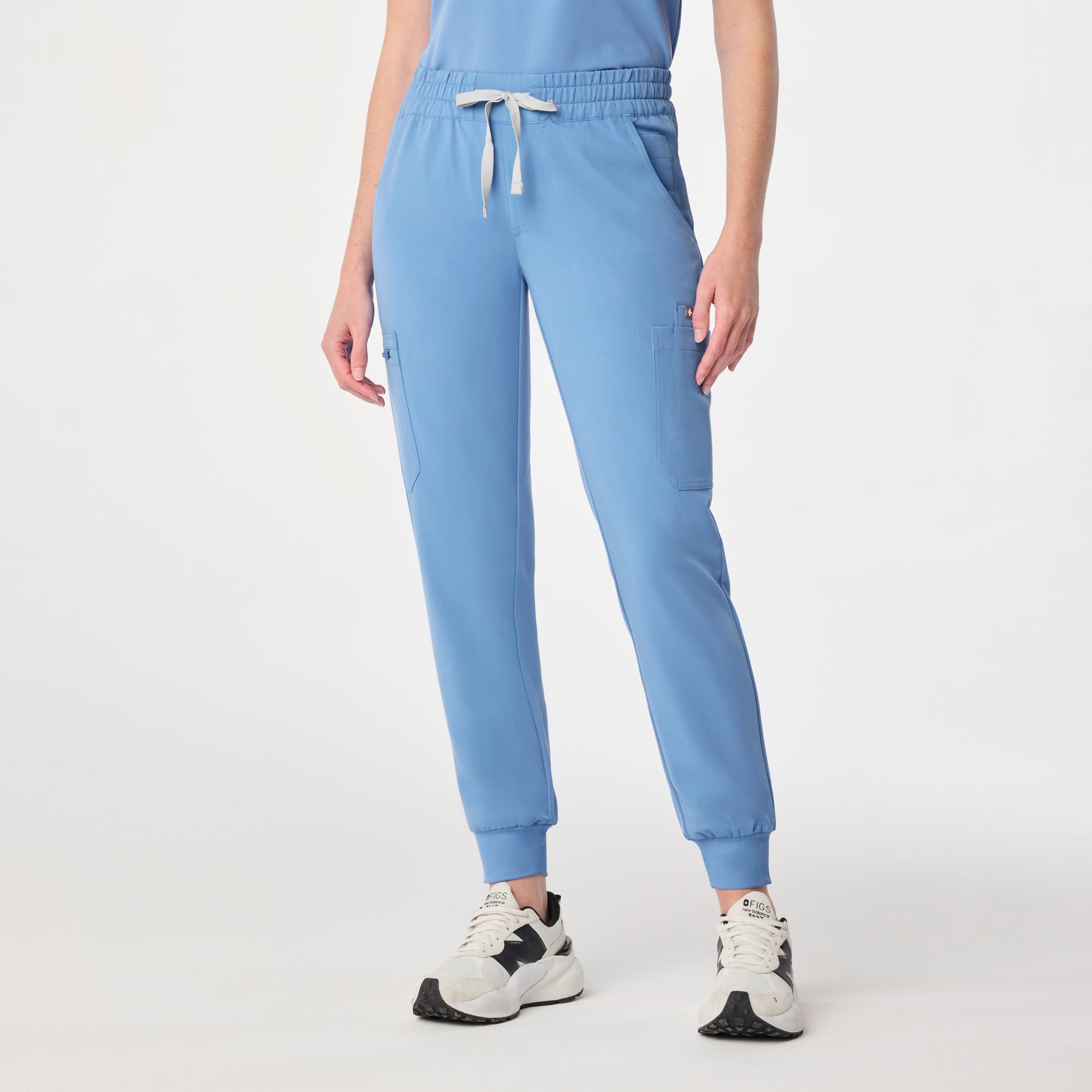 Uman Jogger Scrub Pant - Ceil Blue