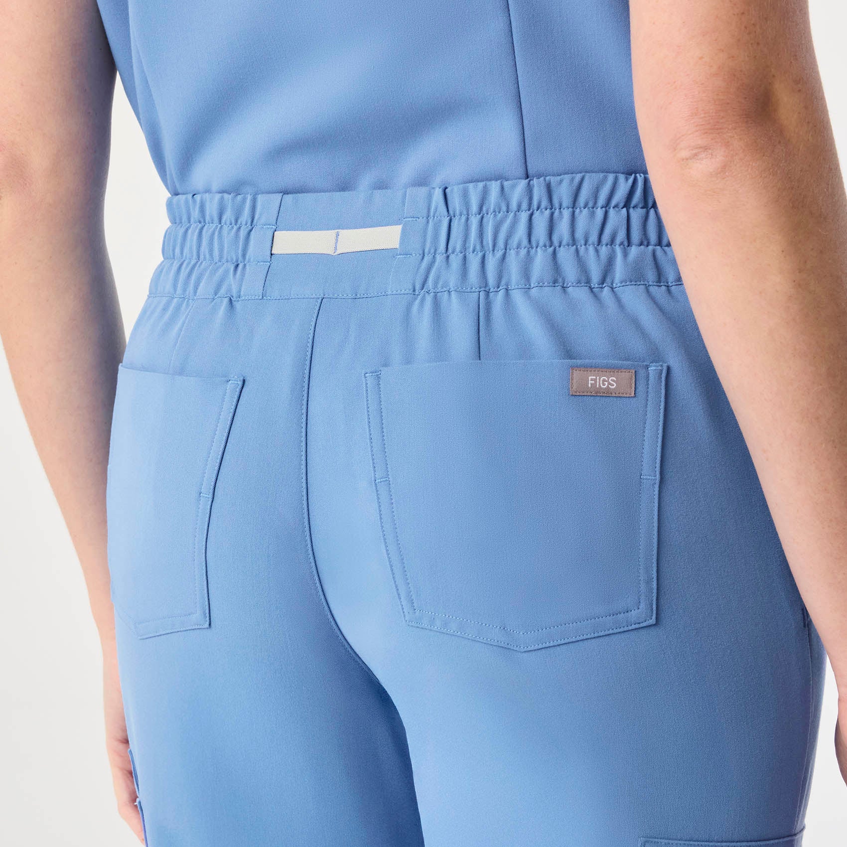 Uman Jogger Scrub Pant - Ceil Blue