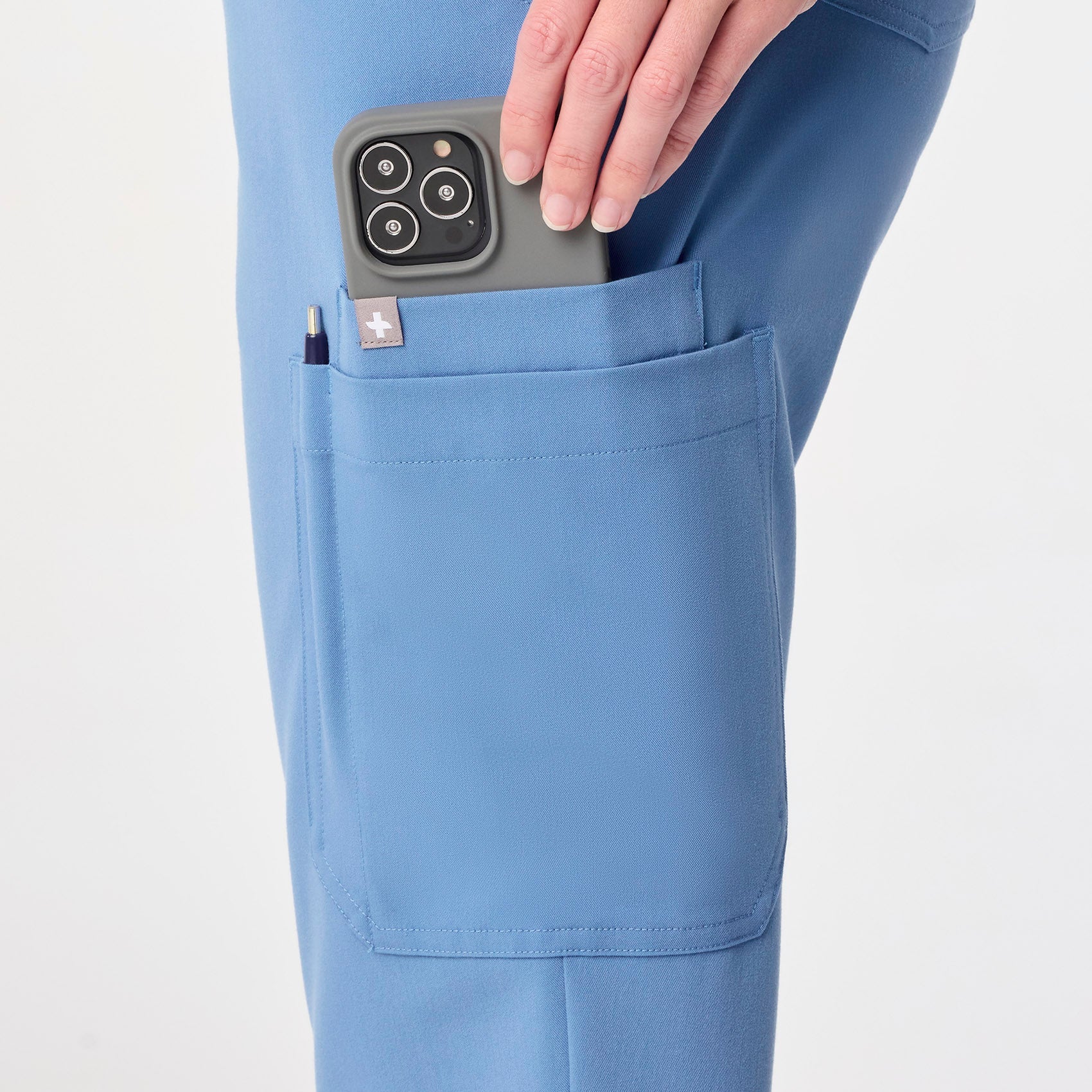 Uman Jogger Scrub Pant - Ceil Blue