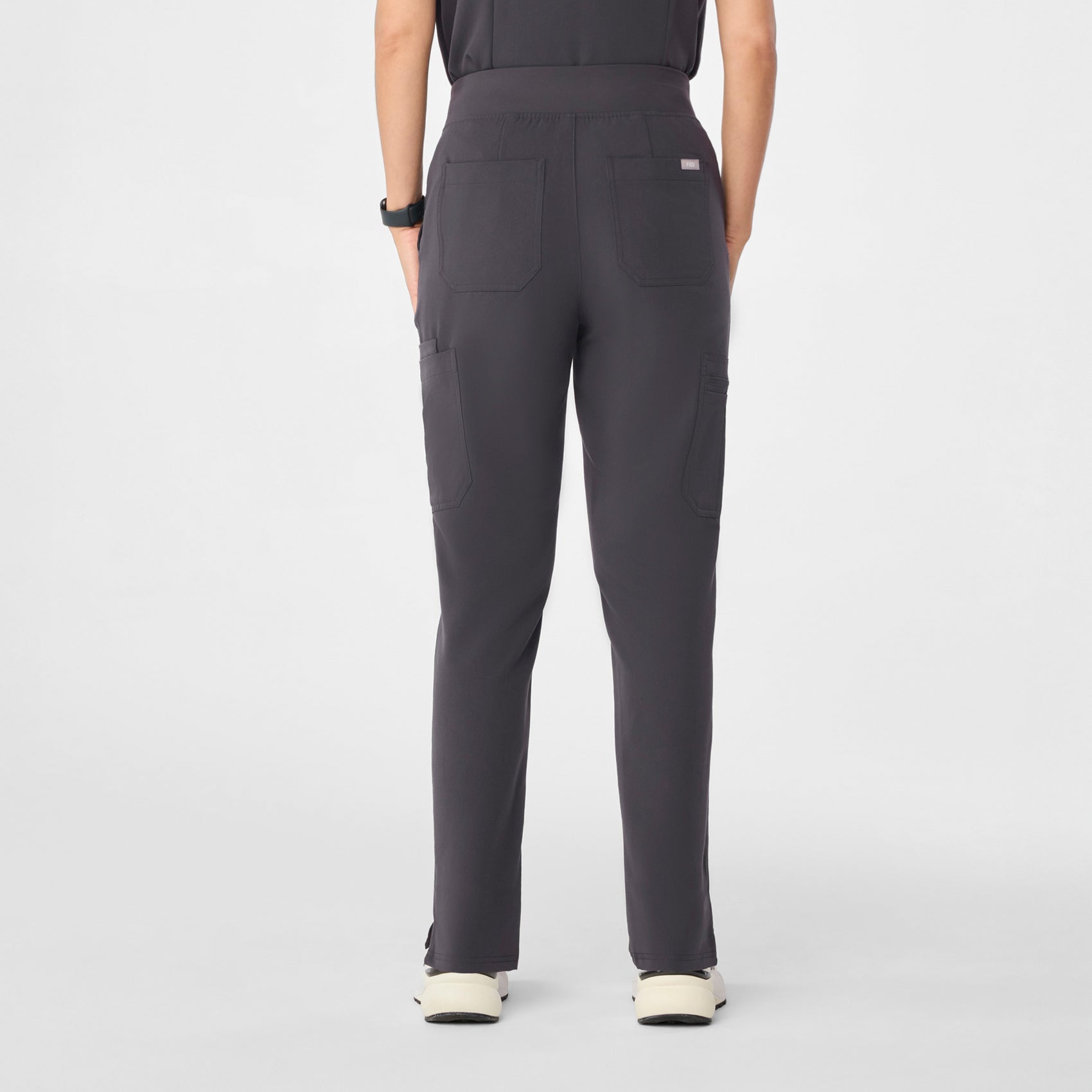 Yola High-Rise Slim Scrub Pant™ - Charcoal