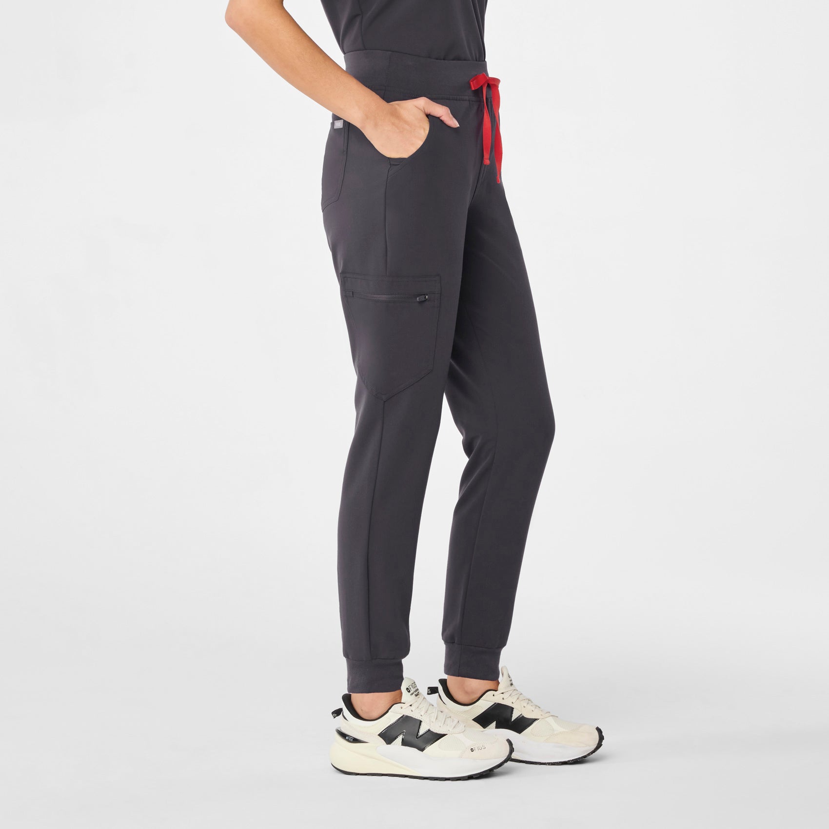 Zamora High-Rise Jogger Scrub Pant™ - Charcoal