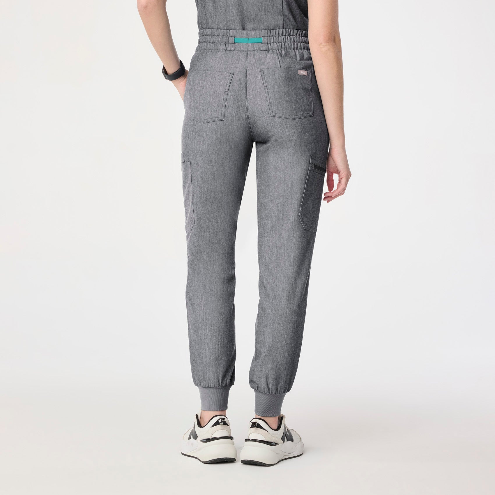 Uman High-Rise Jogger Scrub Pant - Graphite