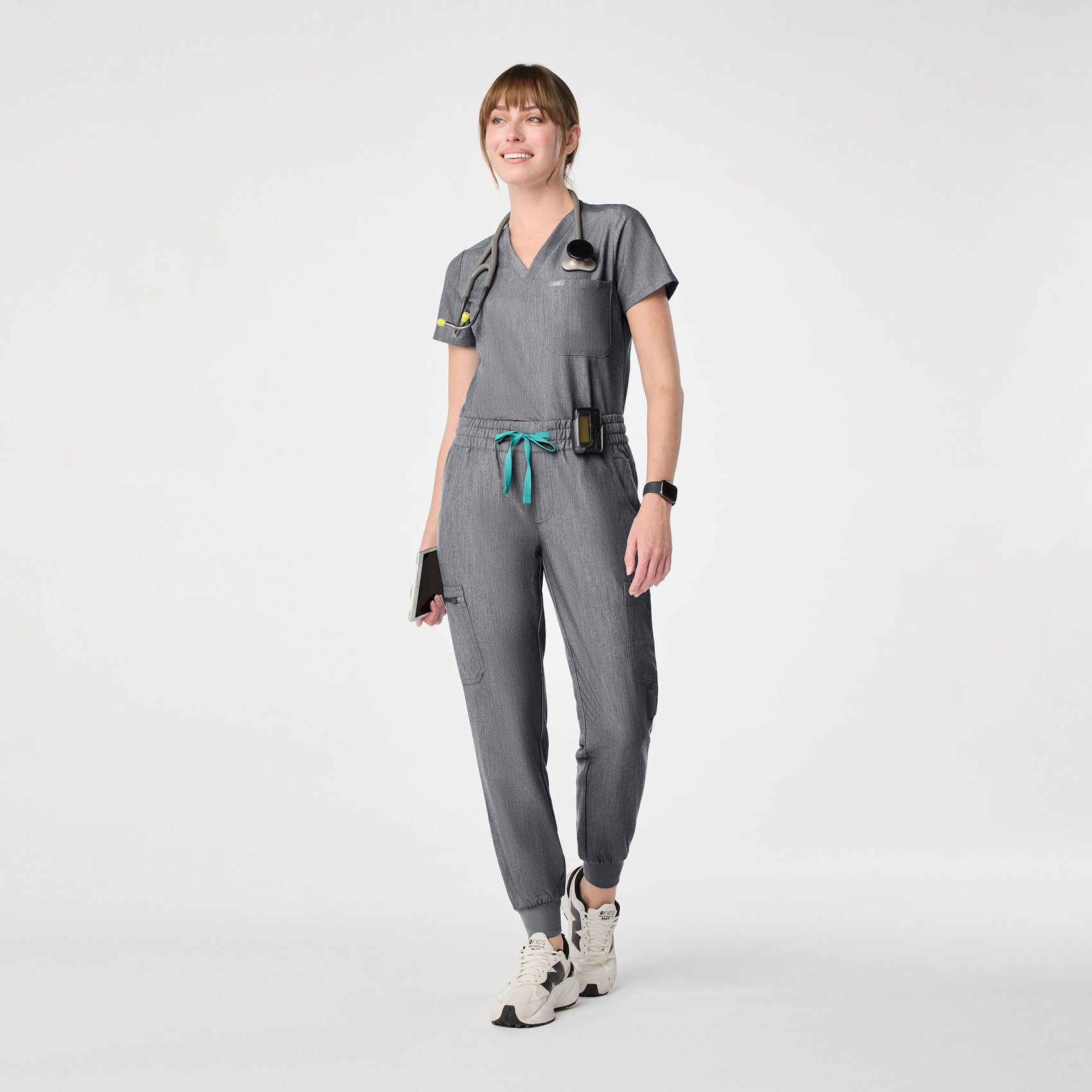 Uman Jogger Scrub Pant - Graphite