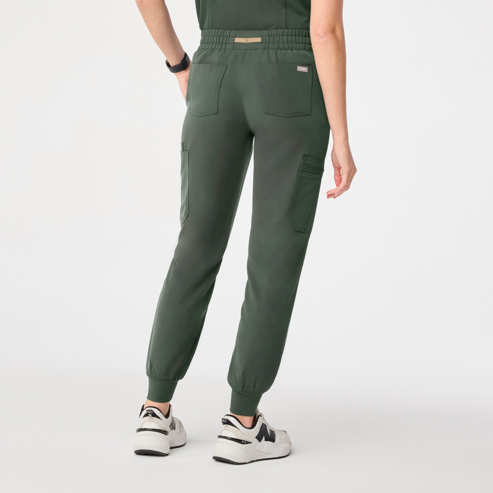 Uman Jogger Scrub Pant - Moss
