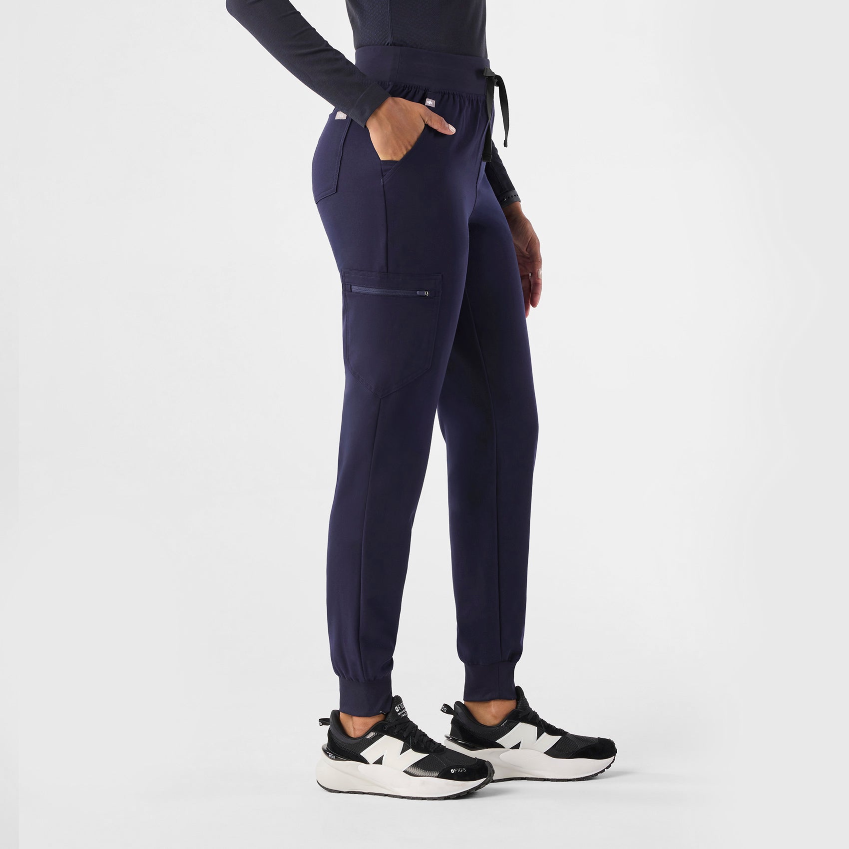 Zamora High-Rise Jogger Scrub Pant™ - Navy