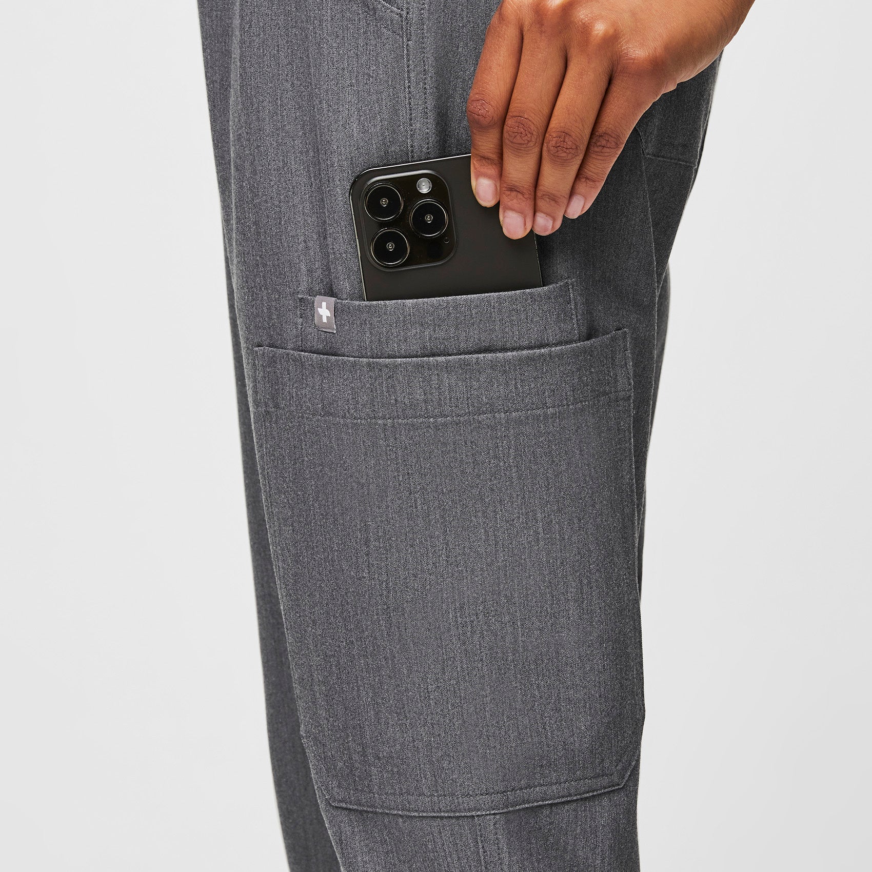 Yola High-Rise Slim Scrub Pant™ - Graphite