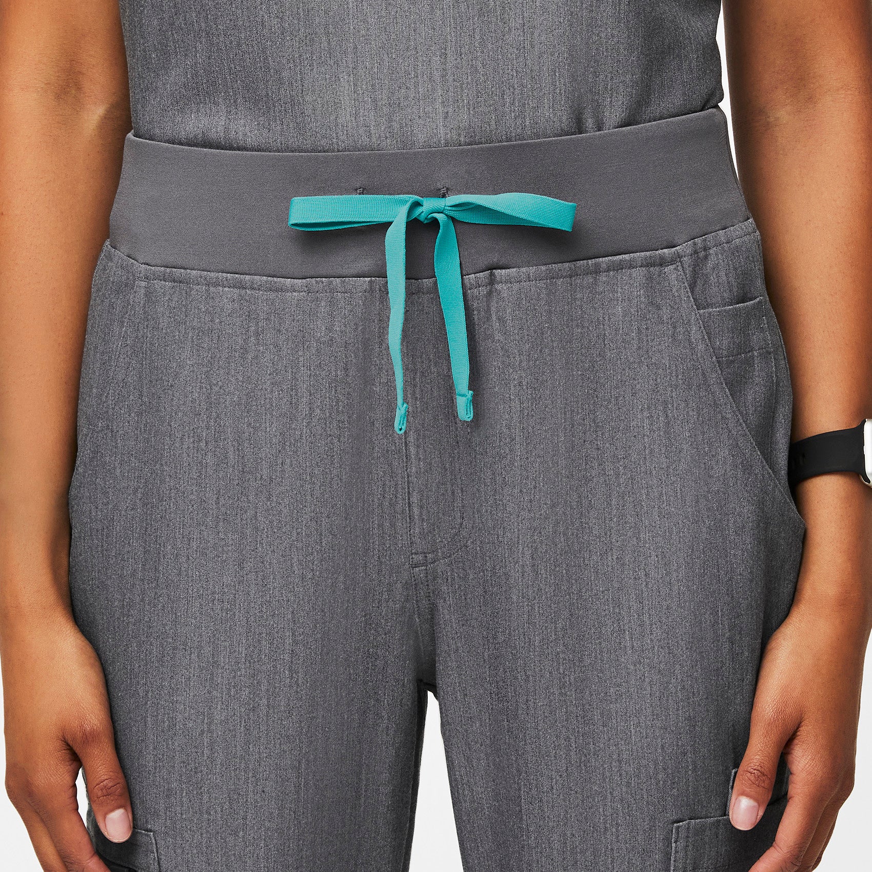 Yola High-Rise Slim Scrub Pant™ - Graphite