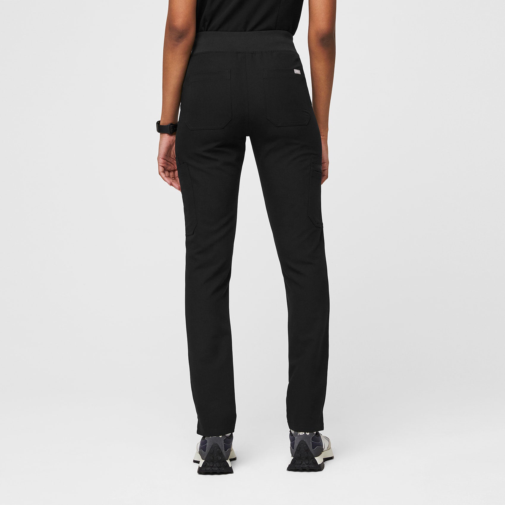 Yola High-Rise Slim Scrub Pant™ - Black