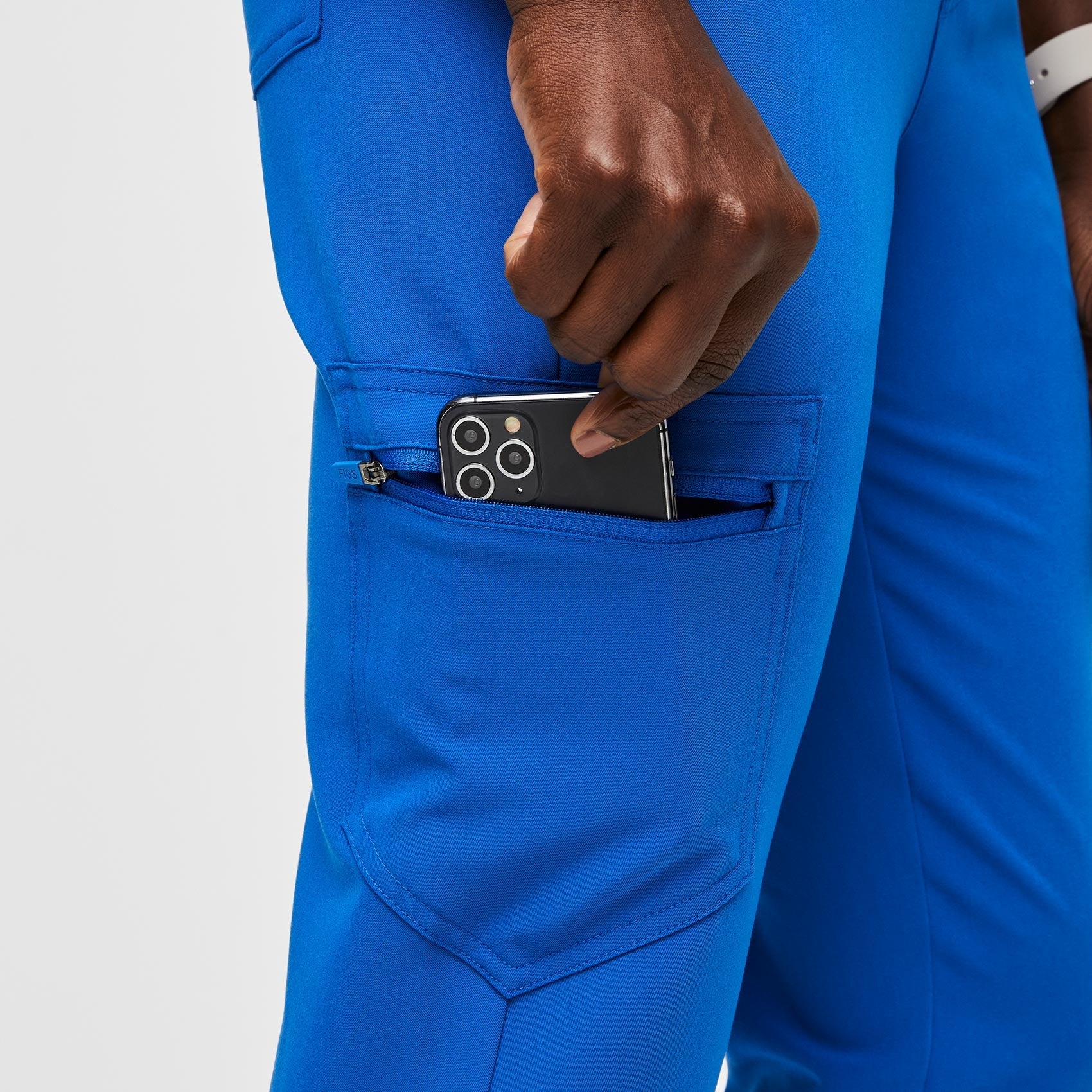 Zamora High-Rise Jogger Scrub Pant™ - Royal Blue