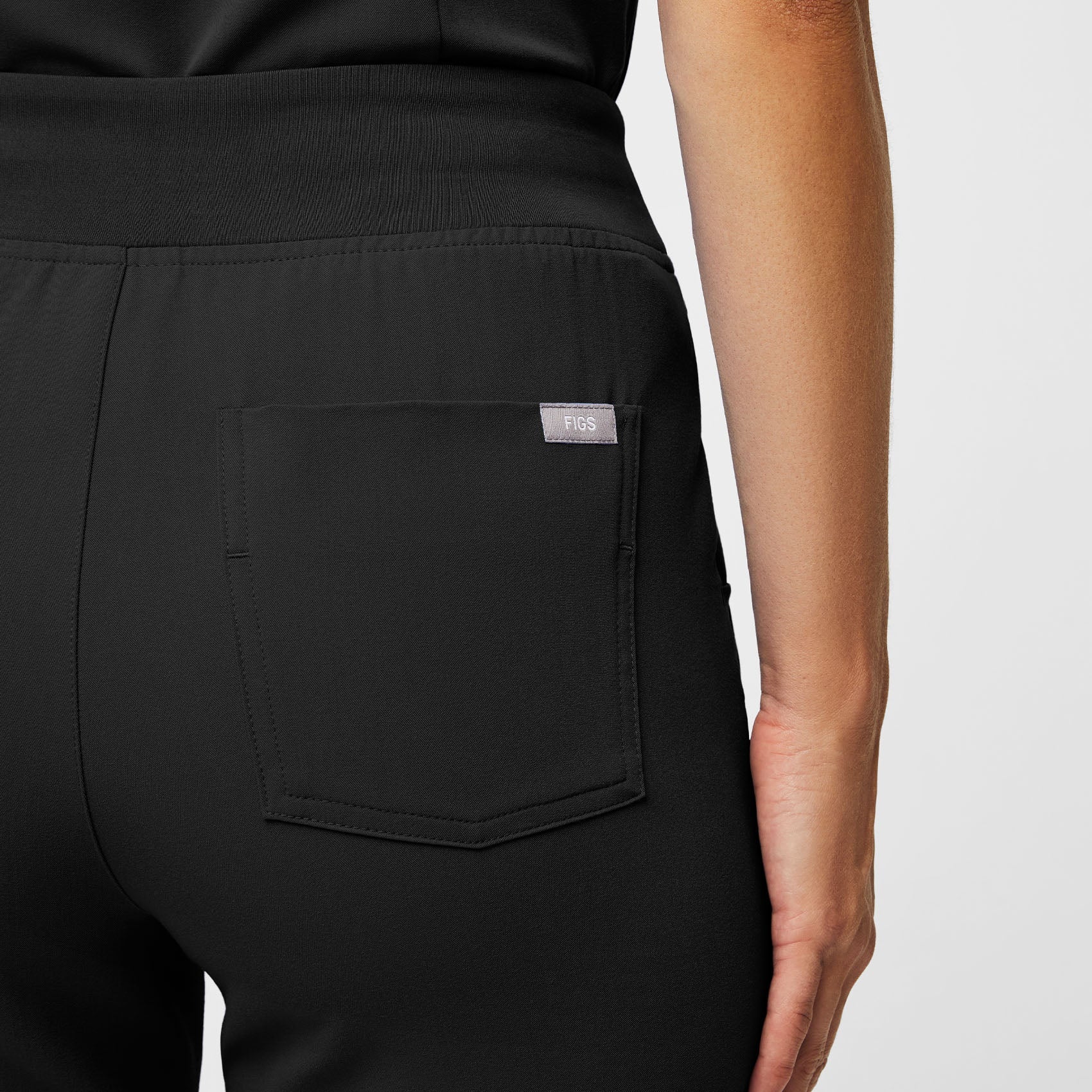 Zamora High-Rise Jogger Scrub Pant™ - Black