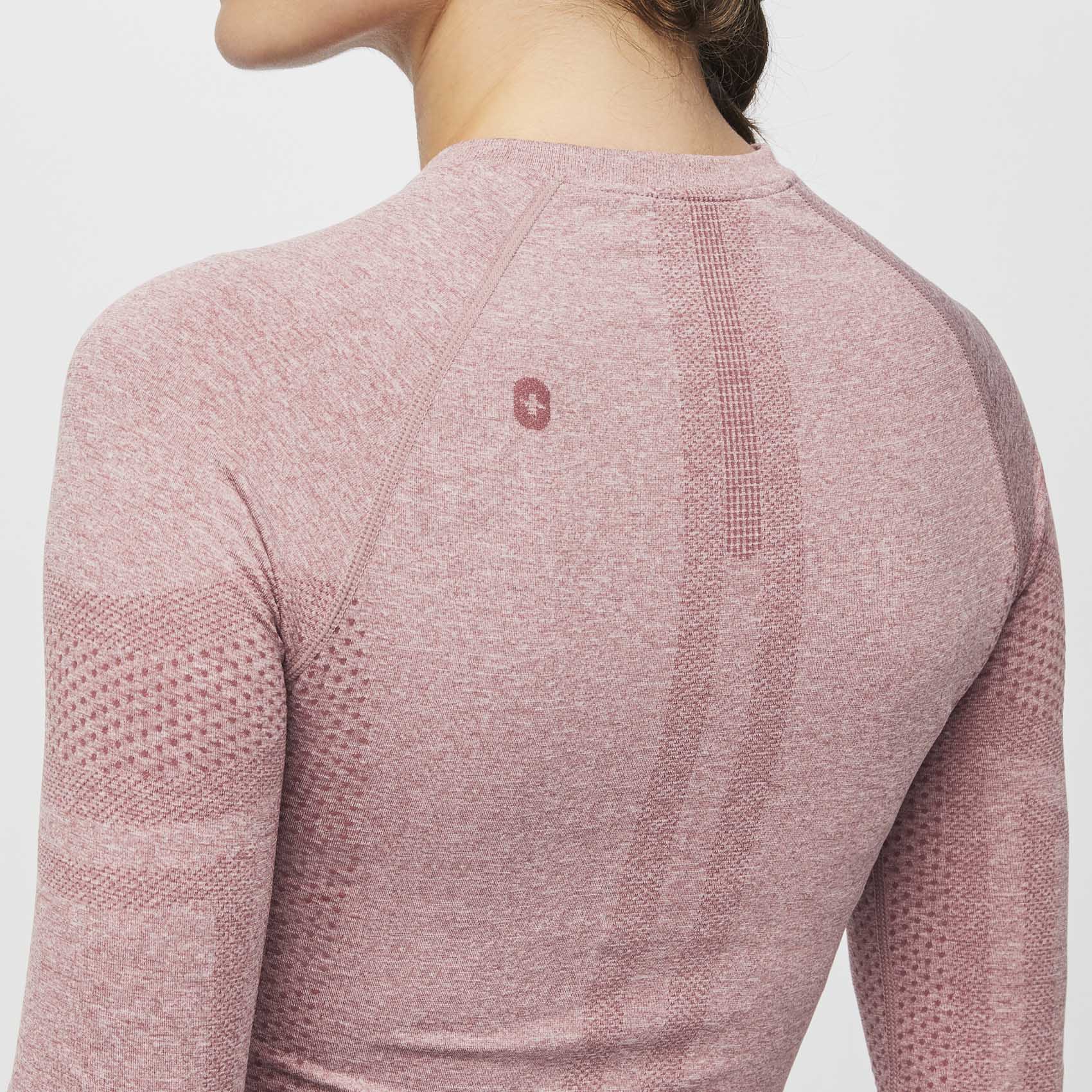 Salta Seamless Long-Sleeve Underscrub - Mauve