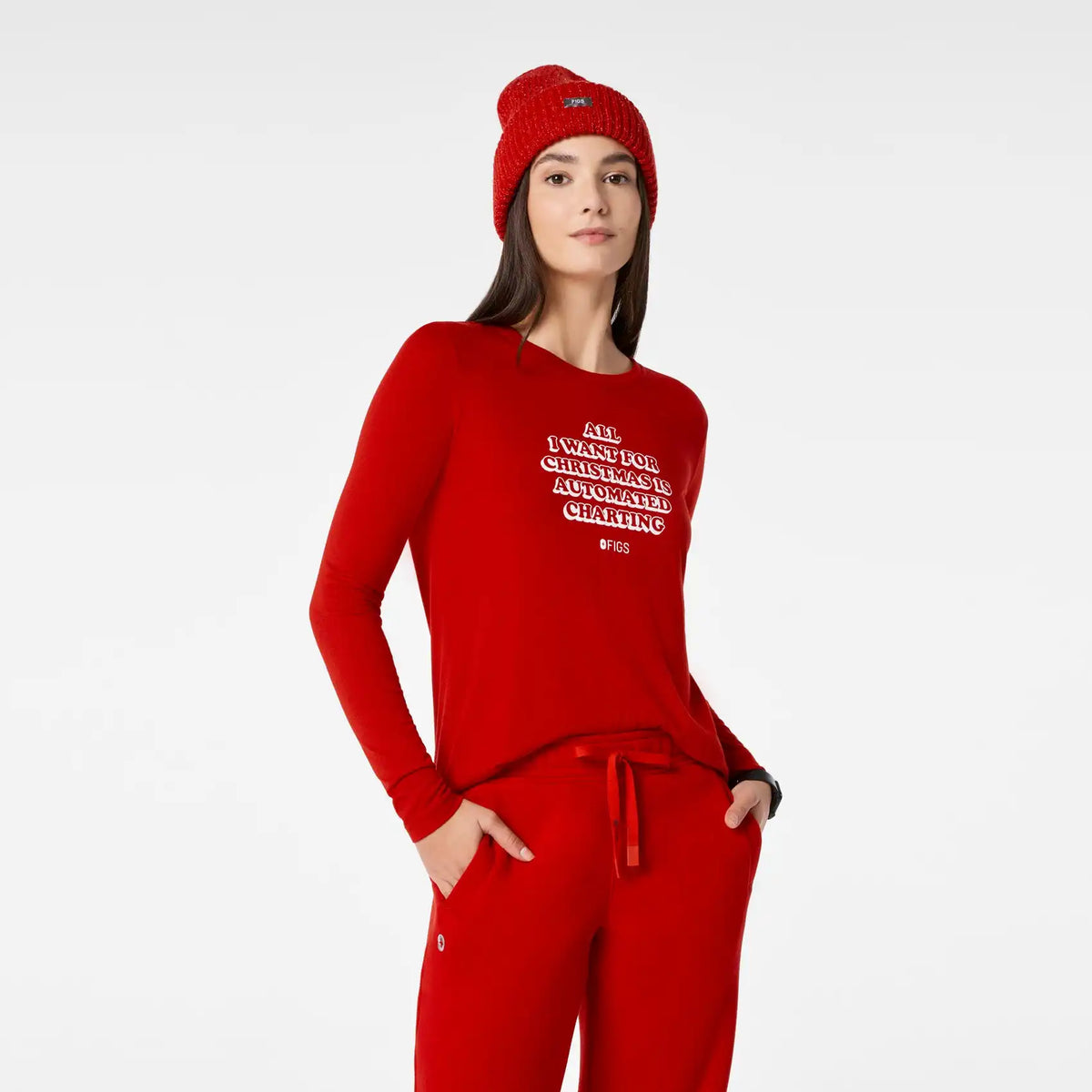 All I Want For Christmas Long-Sleeved Underscrub