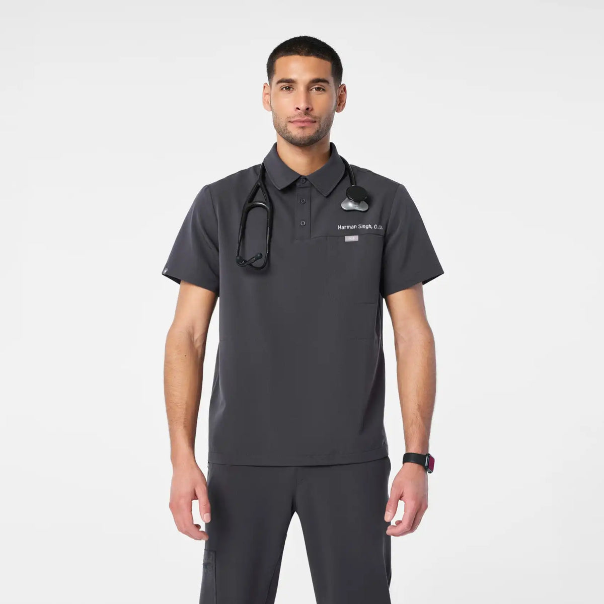 Eugene Polo Scrub Top