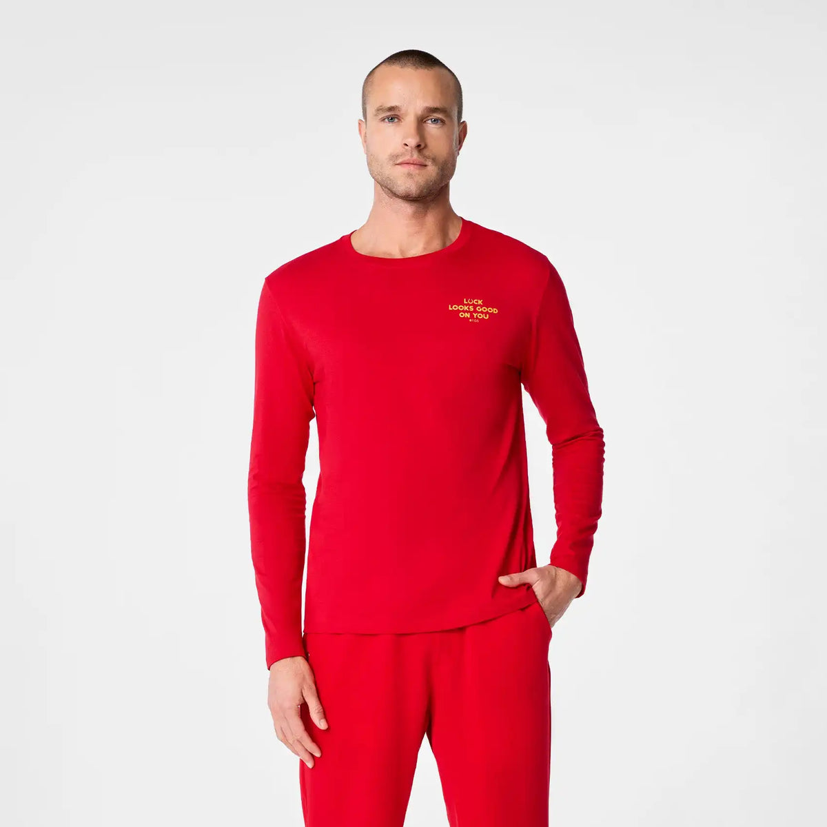 Luck Looks Good on You Long-Sleeved Underscrub