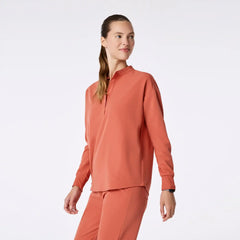 Rafaela™ Oversized Long-Sleeved Scrub Top