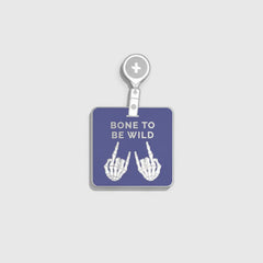 FIGS | V Coterie Bone To Be Wild Enamel Pin