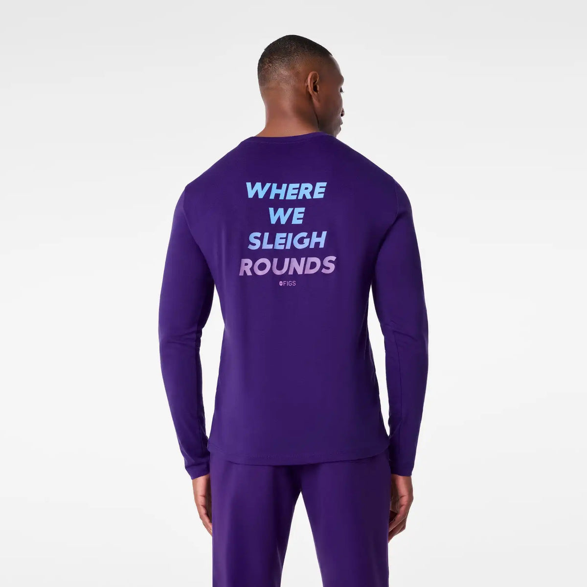 Sleigh Rounds Long-Sleeved Underscrub