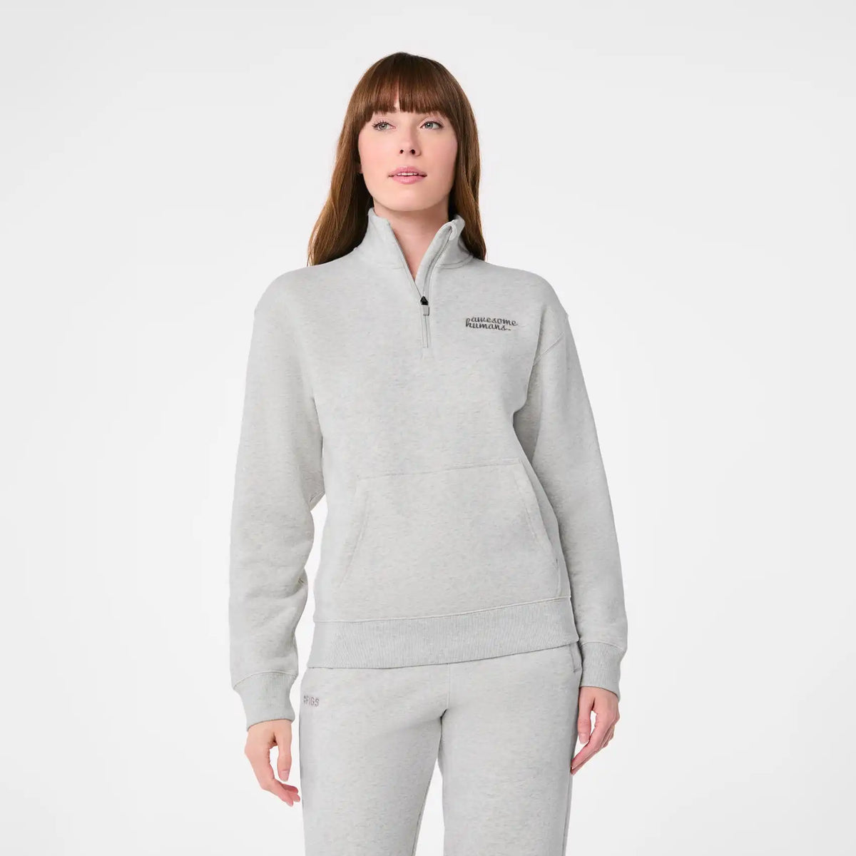 Off-Shift Awesome Humans™ ¼ Zip Sweatshirt